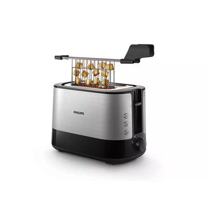 Philips | Toaster | HD2635/90 Viva Collection | Number of slots 2 | Housing material Metal/Plastic |