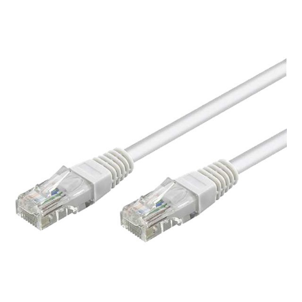 Patch Cable | 68637 CAT 6 U/UTP | PVC AWG 24/7 | Cable length: 5 m | White