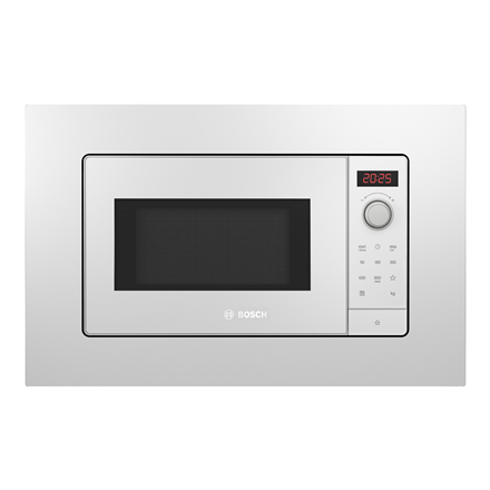 Bosch Microwave Oven | BFL623MW3 | Built-in | 20 L | 800 W | Convection | White