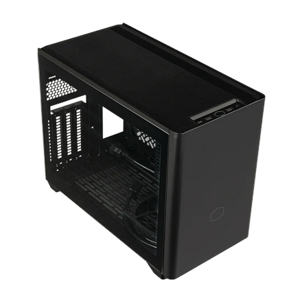 Cooler Master MasterBox NR200P V2 | Black | Mini ITX | Power supply included No