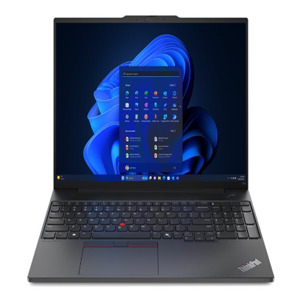 Lenovo ThinkPad E16 | Black | 16 " | IPS | WUXGA | 1920 x 1200 pixels | Anti-glare | AMD Ryzen 7 | 7