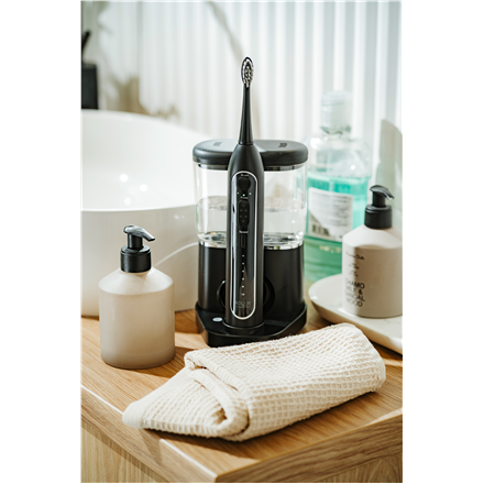 Adler | 2-in-1 Water Flossing Sonic Brush | AD 2180b | Rechargeable | For adults | Number of brush h