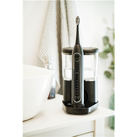 Adler | 2-in-1 Water Flossing Sonic Brush | AD 2180b | Rechargeable | For adults | Number of brush h