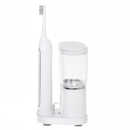 Adler | 2-in-1 Water Flossing Sonic Brush | AD 2180w | Rechargeable | For adults | Number of brush h