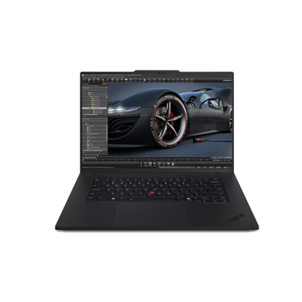 Lenovo ThinkPad P1 | Black | 16 " | IPS | WQXGA | 2560 x 1600 pixels | Anti-glare | Intel Core U7 | 