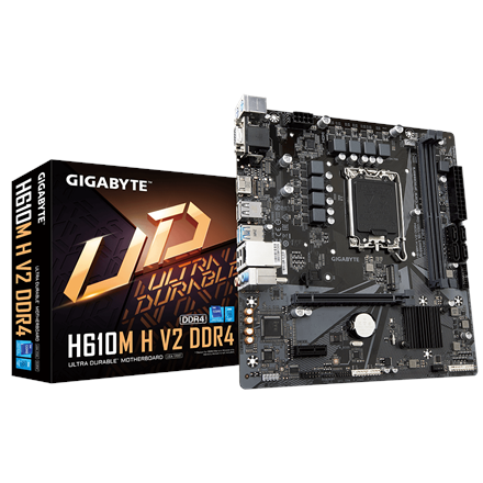 Gigabyte | H610M H V2 G1.0 | Processor family Intel | Processor socket LGA1700 | DDR4 DIMM | Support