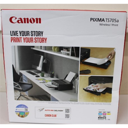 SALE OUT. Canon PIXMA TS705a Inkjet Printer Canon PIXMA TS705a Colour Inkjet Inkjet Printer Wi-Fi Bl