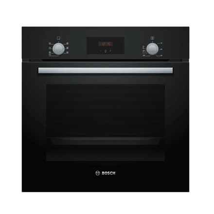 Bosch | Oven | HBF133BA0 | 66 L | Electric | EcoClean | Knobs | Height 59.5 cm | Width 59.4 cm | Bla