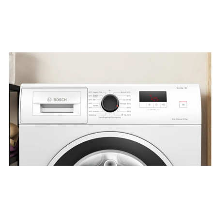 Bosch Washing Machine | WGE0240ASN | Energy efficiency class A | Front loading | Washing capacity 7 