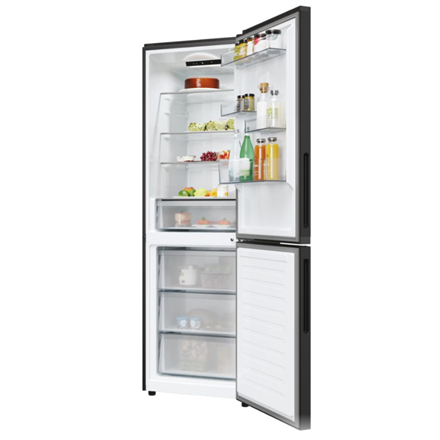 Candy Refrigerator | CNCQ2T618EB | Energy efficiency class E | Free standing | Combi | Height 185 cm