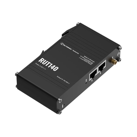 Ethernet Router | RUT140 | 802.11n | 10/100 Mbit/s | Ethernet LAN (RJ-45) ports 1 | Mesh Support Yes