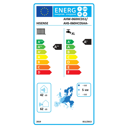 Hisense | AHS-060HCDSAA-23 | Hi-Therma Integra 6 kw Heat pump Indoor unit