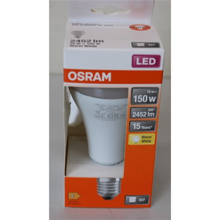 SALE OUT. Osram Parathom Classic LED 150 non-dim 19W/827 E27 bulb