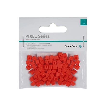 Decorative Case Bits | PIXEL | Red