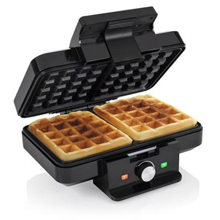 Tristar Waffle maker | WF-1165 | 1000 W | Number of pastry 2 | Belgium | Black