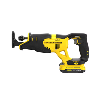 Stanley | 18V V20 Reciprocating Saw - 2 x 2.0Ah Kitbox | SFMCS300D2K-QW | 18 V