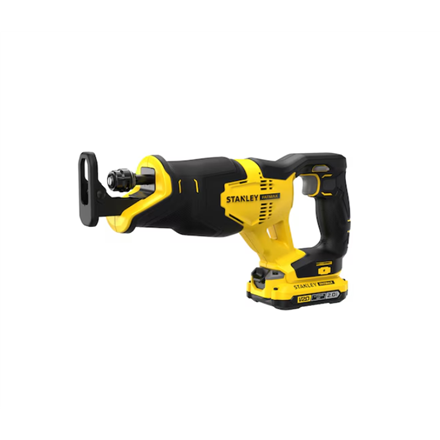 Stanley | 18V V20 Reciprocating Saw - 2 x 2.0Ah Kitbox | SFMCS300D2K-QW | 18 V