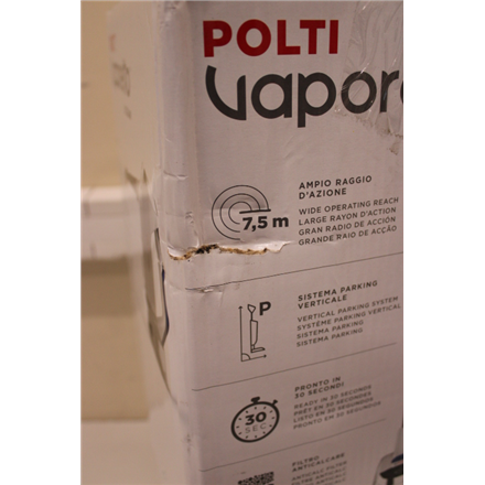 SALE OUT.  | Polti Vacuum steam mop with portable steam cleaner | PTEU0299 Vaporetto 3 Clean_Blue | 