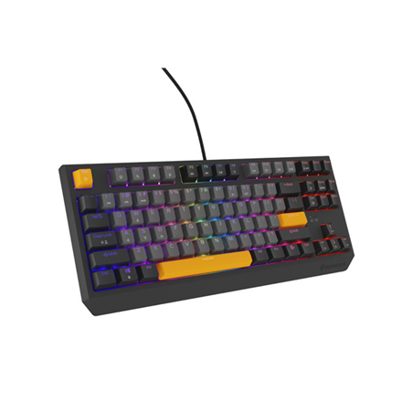 Genesis THOR 230 | Mechanical Gaming Keyboard | Wired | US | Anchor Gray Negative | USB Type-A | Out