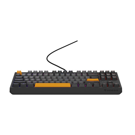 Genesis THOR 230 | Mechanical Gaming Keyboard | Wired | US | Anchor Gray Negative | USB Type-A | Out