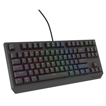 Genesis THOR 230 | Mechanical Gaming Keyboard | Wired | US | Black | USB Type-A | Outemu Red