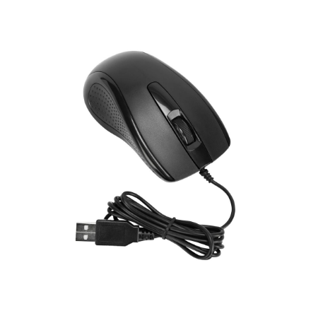 Targus Full-Size Optical Antimicrobial Wired Mouse | Targus Mouse | Full-Size Optical Antimicrobial 