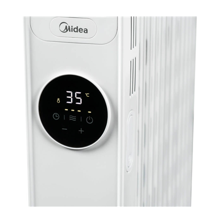 Midea Oil Radiator Heater | NY2513-22MR | Oil Radiator | 2500 W | Number of power levels 3 | Suitabl