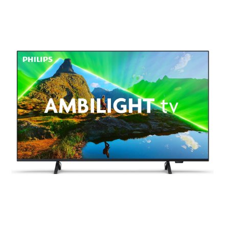 Philips LED TV with Ambilight | 65PUS8319/12 | 65 | Smart TV | TITAN OS | 4K UHD | Black