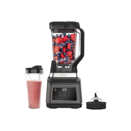 NINJA Mixer Blender 2in1 with Auto IQ | BN750EU | Tabletop | 1200 W | Jar material Plastic | Jar cap