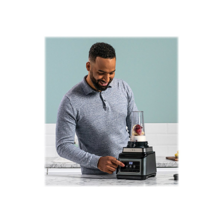NINJA Mixer Blender 2in1 with Auto IQ | BN750EU | Tabletop | 1200 W | Jar material Plastic | Jar cap