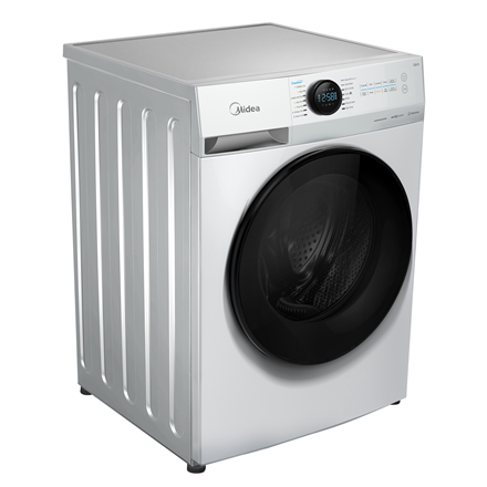 Midea Washing Machine with Dryer | MF200D80WB/W-HR | Energy efficiency class A/E | Front loading | W