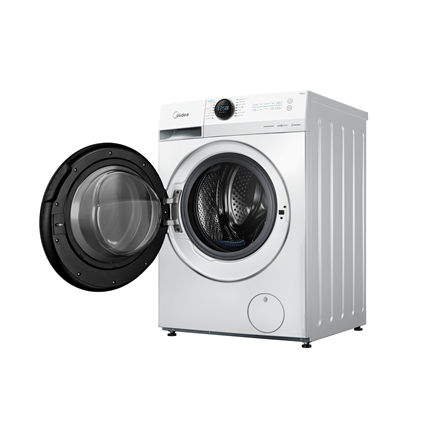 Midea Washing Machine with Dryer | MF200D80WB/W-HR | Energy efficiency class A/E | Front loading | W