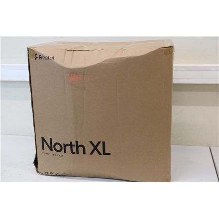 SALE OUT. SALE OUT. Fractal Design North XL | Charcoal Black TG Dark | ATX | DAMAGED PACKAGING | Pow