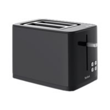 TEFAL Toaster | TT6408 | Power 850 W | Number of slots 2 | Housing material Plastic | Black