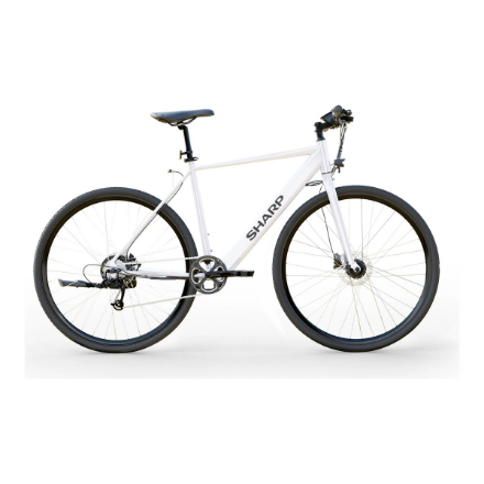 Sharp Hybrid E-Bike | 250 W | 21 " | White Glossy