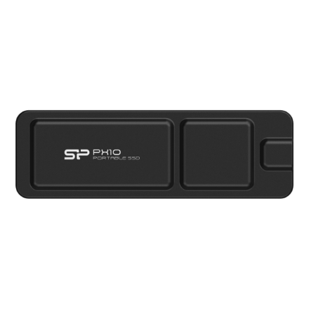 Silicon Power Portable SSD | PX10 | 512 GB | USB 3.2 Gen 2 | Black