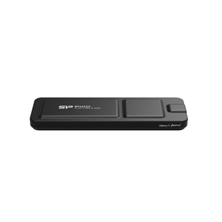 Silicon Power Portable SSD | PX10 | 512 GB | USB 3.2 Gen 2 | Black