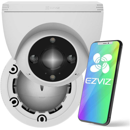 EZVIZ Camera | CS-H4 | Dome | 3 MP | 2.8mm | IP67 | H.264/H.265 | MicroSD Card