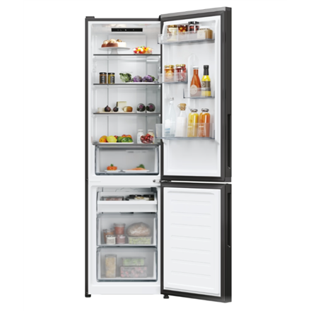 Candy Refrigerator | CNCQ2T518EB | Energy efficiency class E | Free standing | Combi | Height 182.5 