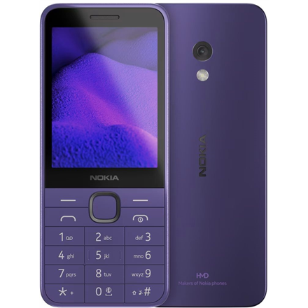 235 4G (2024) | Purple | 2.8 " | 128 MB | 64 MB | Dual SIM | Bluetooth | 5.0 | USB version USB Type-