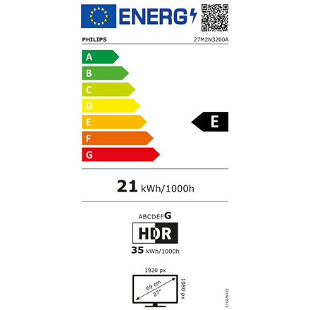 27M2N3200A/00 | 27 " | IPS | 16:9 | 165 Hz | 4 ms | 1920 x 1080 pixels | 250 cd/m² | HDMI ports qua