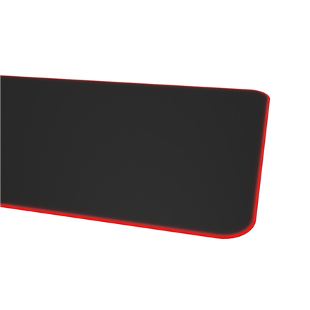 Genesis Mouse Pad | Boron 500 XXL RGB | Mouse pad | 400 x 800 x 4 mm | Black