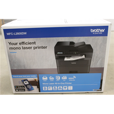 SALE OUT. Brother MFC-L2800DW  Multifunction Laser Printer with Fax