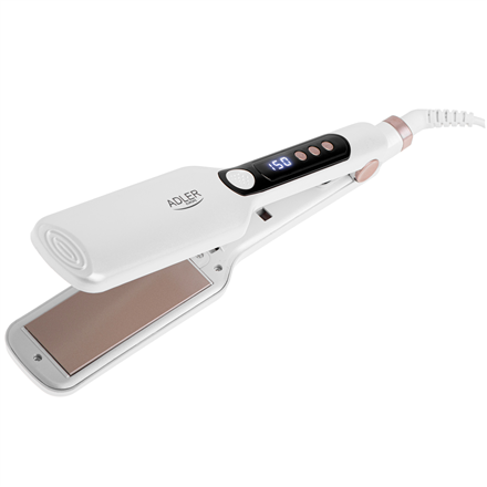 Hair Straightener - Wide | AD 2325 | Ceramic heating system | Display LCD | Temperature (min) 150 °