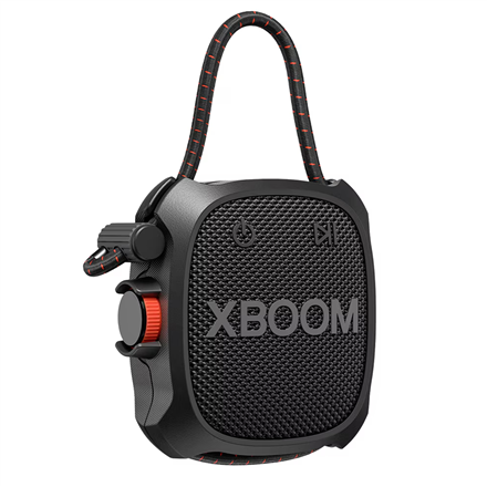 LG Speaker with Rugged Design | XBOOM Go XG2 | Waterproof | Bluetooth | Portable | Wireless connecti