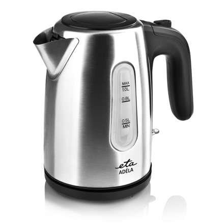 ETA Kettle | ETA160490000 ADÉLA | Electric | 1600 W | 1 L | Stainless Steel | 360° rotational base |