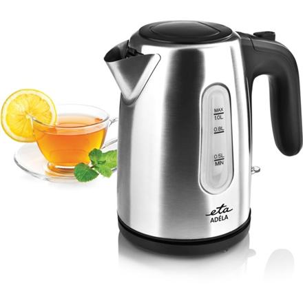 ETA Kettle | ETA160490000 ADÉLA | Electric | 1600 W | 1 L | Stainless Steel | 360° rotational base |