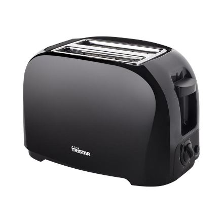 Tristar Toaster | BR-1025 | Number of slots 2 | Housing material Plastic | Black