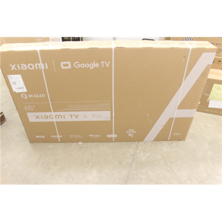 Xiaomi | QLED TV A Pro 2025 | 65'' | Smart TV | Google TV | 4K UHD | Black | DAMAGED PACKAGING