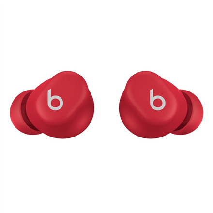 Beats Earbuds | Solo Buds | Built-in microphone | Bluetooth | Transparent Red